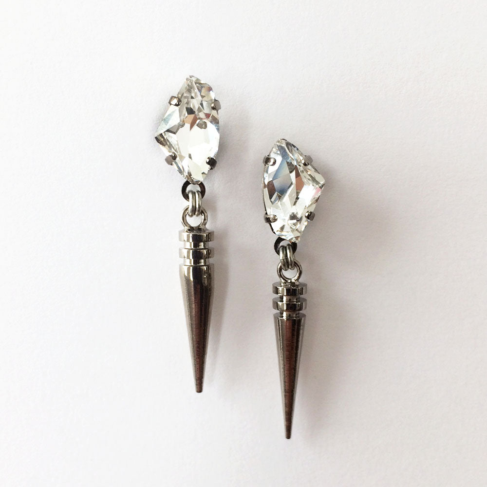 Crystal Galactic Earrings - Heiter Jewellery