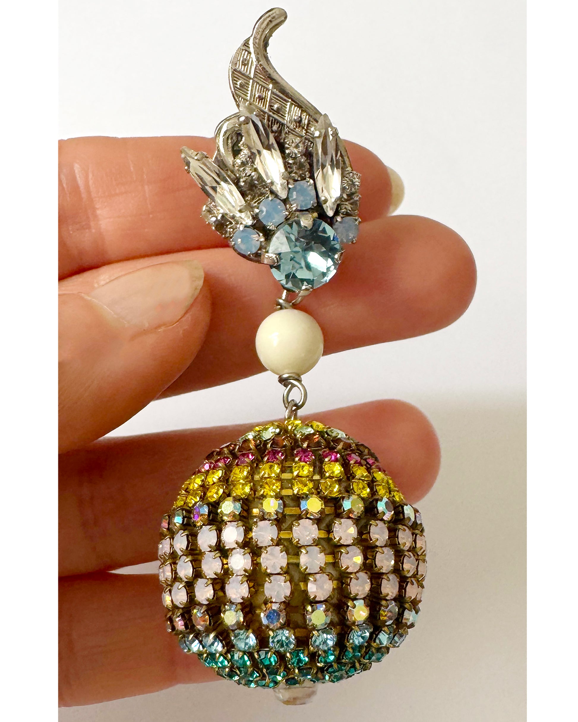 Tutti Frutti Pastel Drop Earrings - Heiter Jewellery