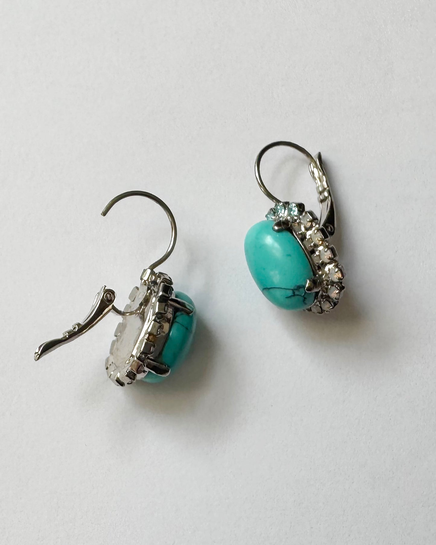 Turquoise Drop Earrings - Heiter Jewellery