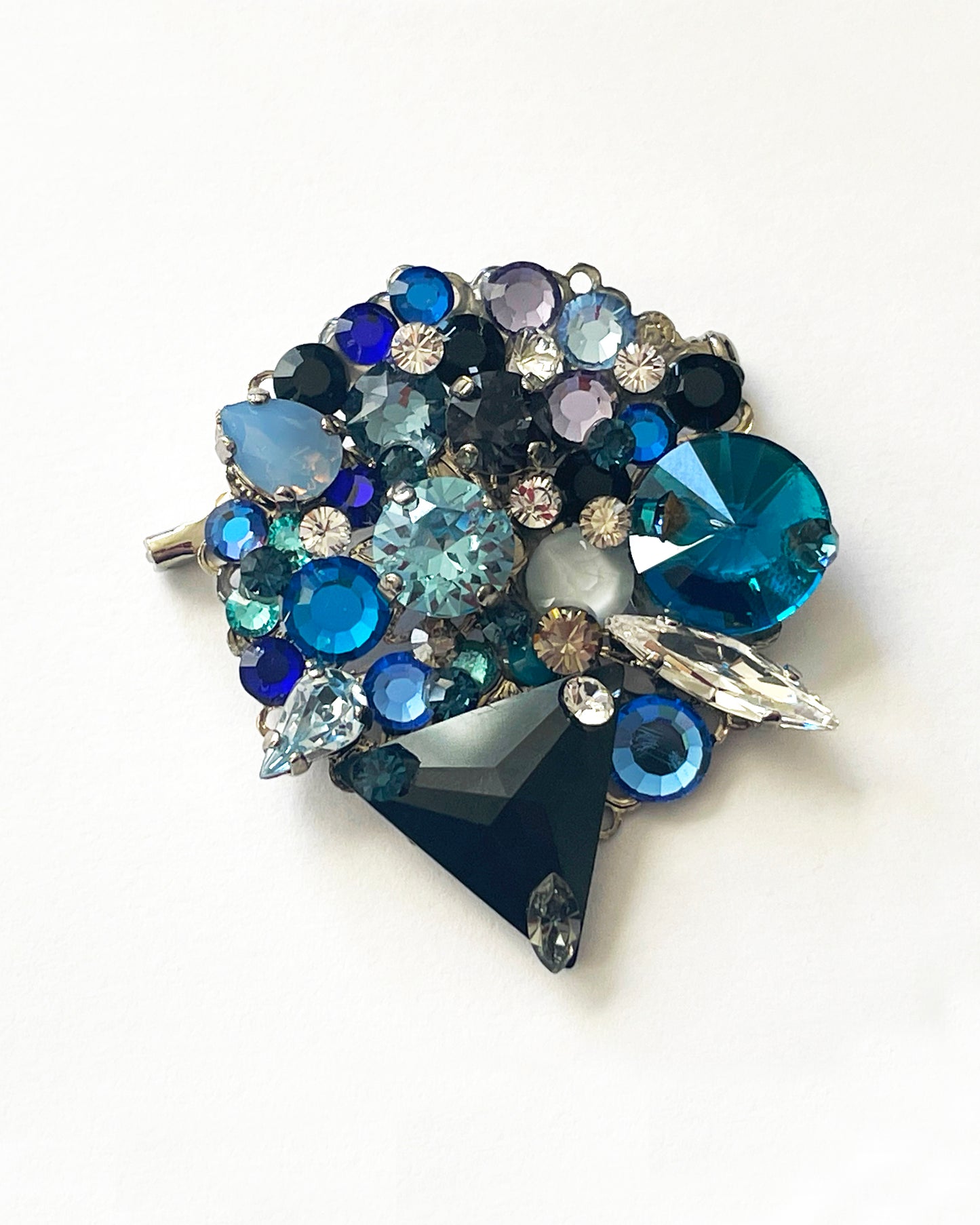 Eclipse Swarovski crystal Brooch