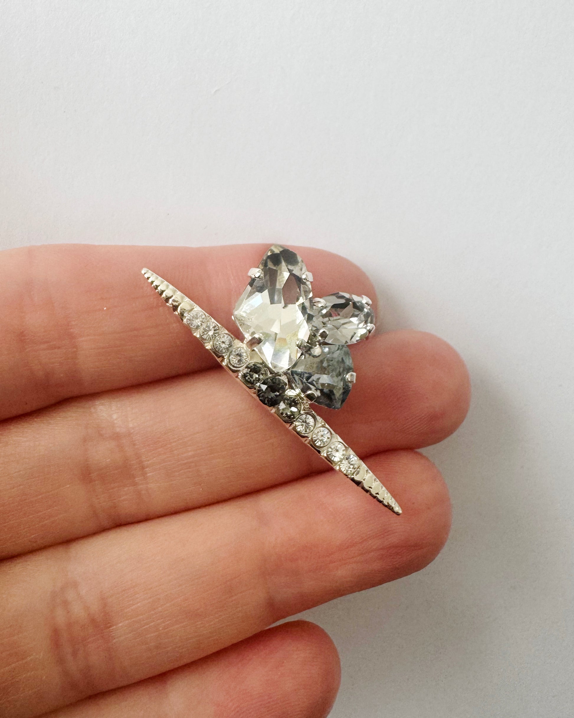 Galactic Crystal Bar Earrings - Heiter Jewellery
