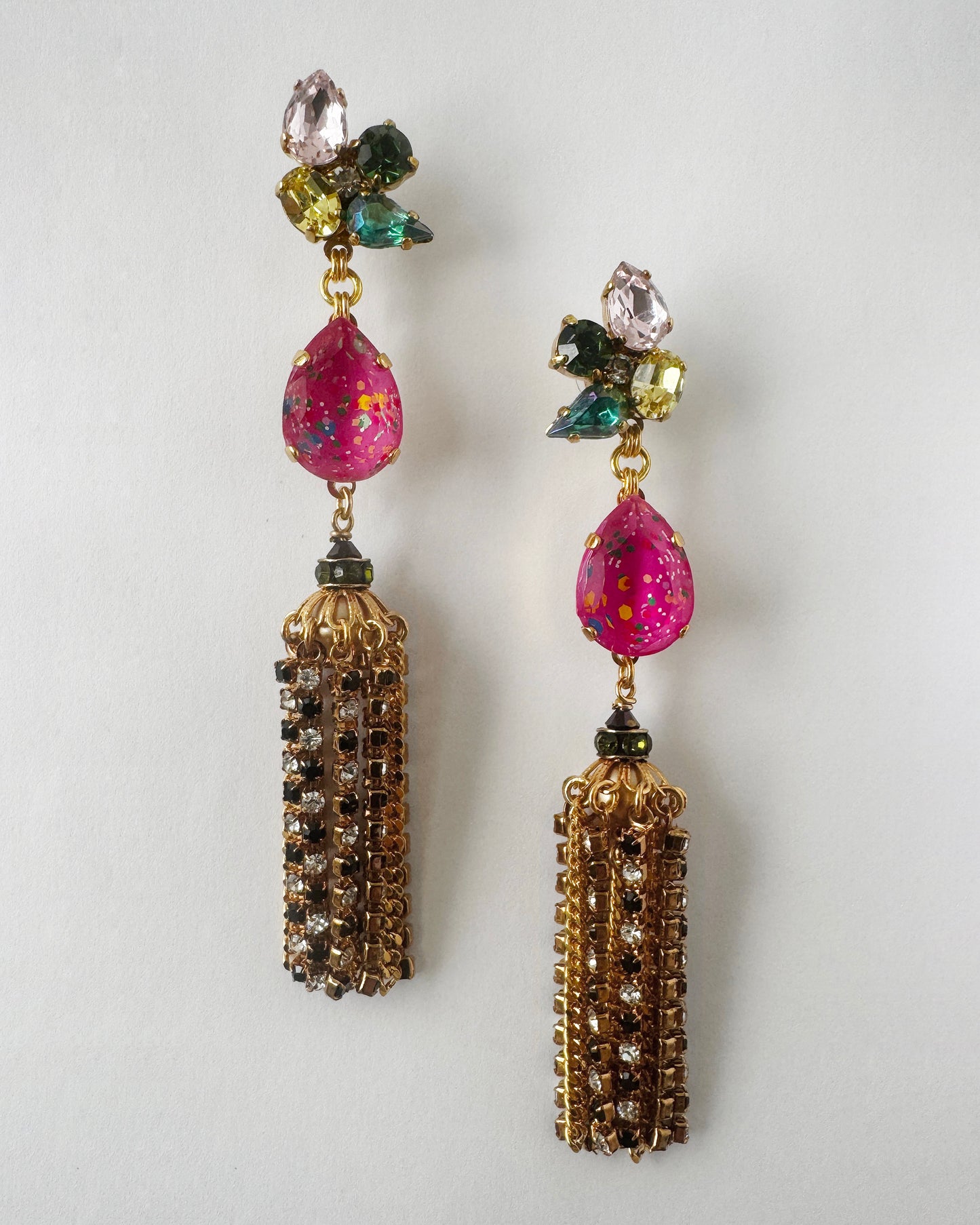 Ada Long Tassel earrings