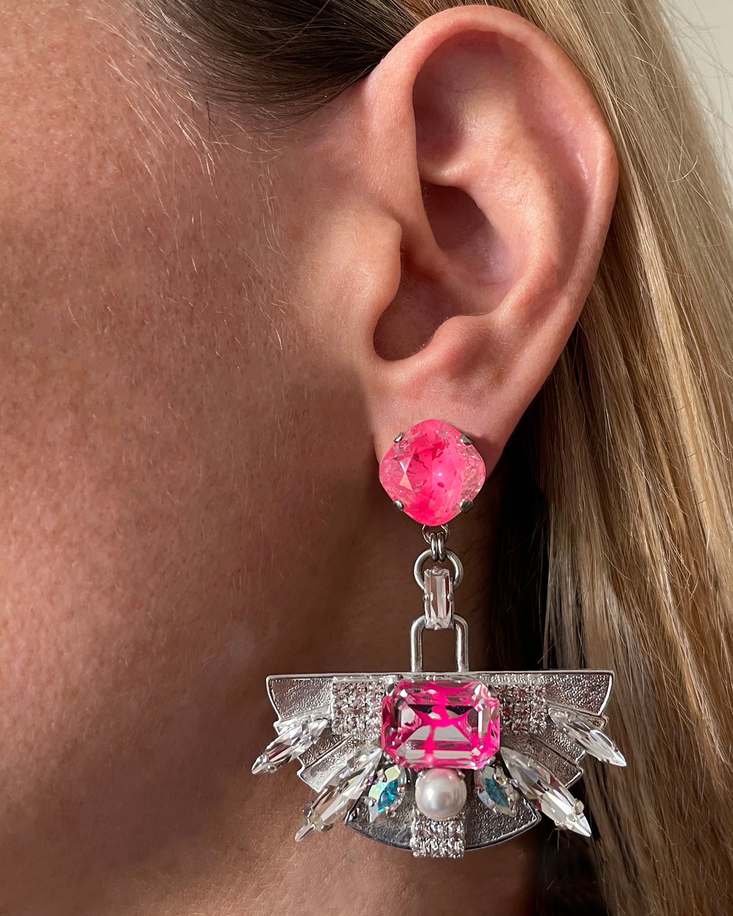 Vivienne Fan Drop Earrings