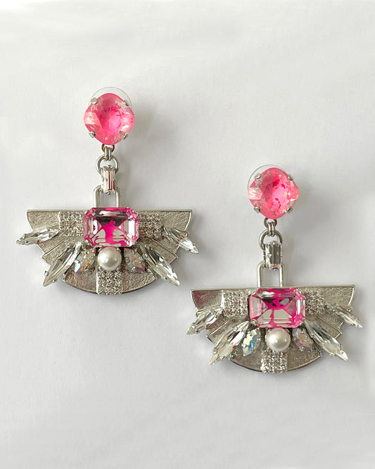 Vivienne Fan Drop Earrings