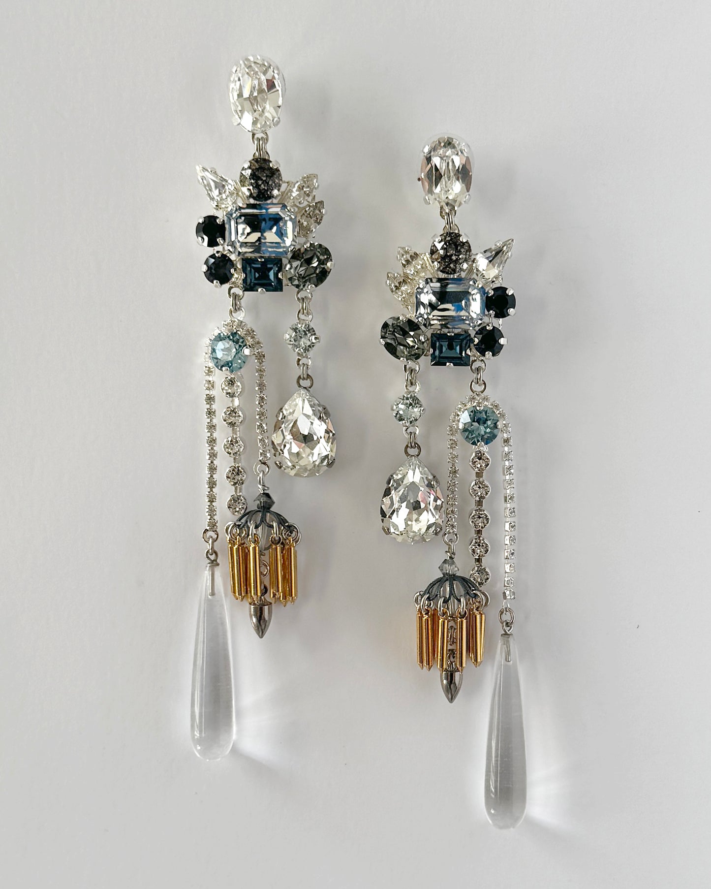 XL Luna Crystal Earrings