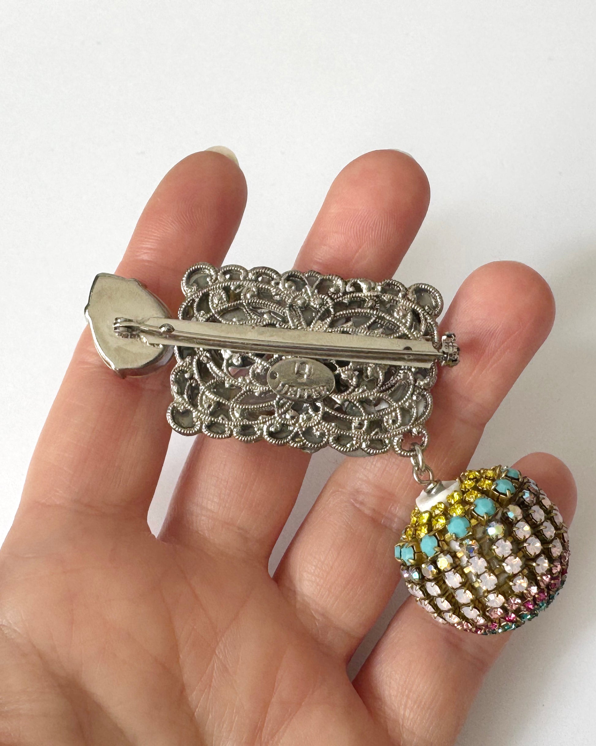 Tutti Frutti Crystal Brooch - Heiter Jewellery