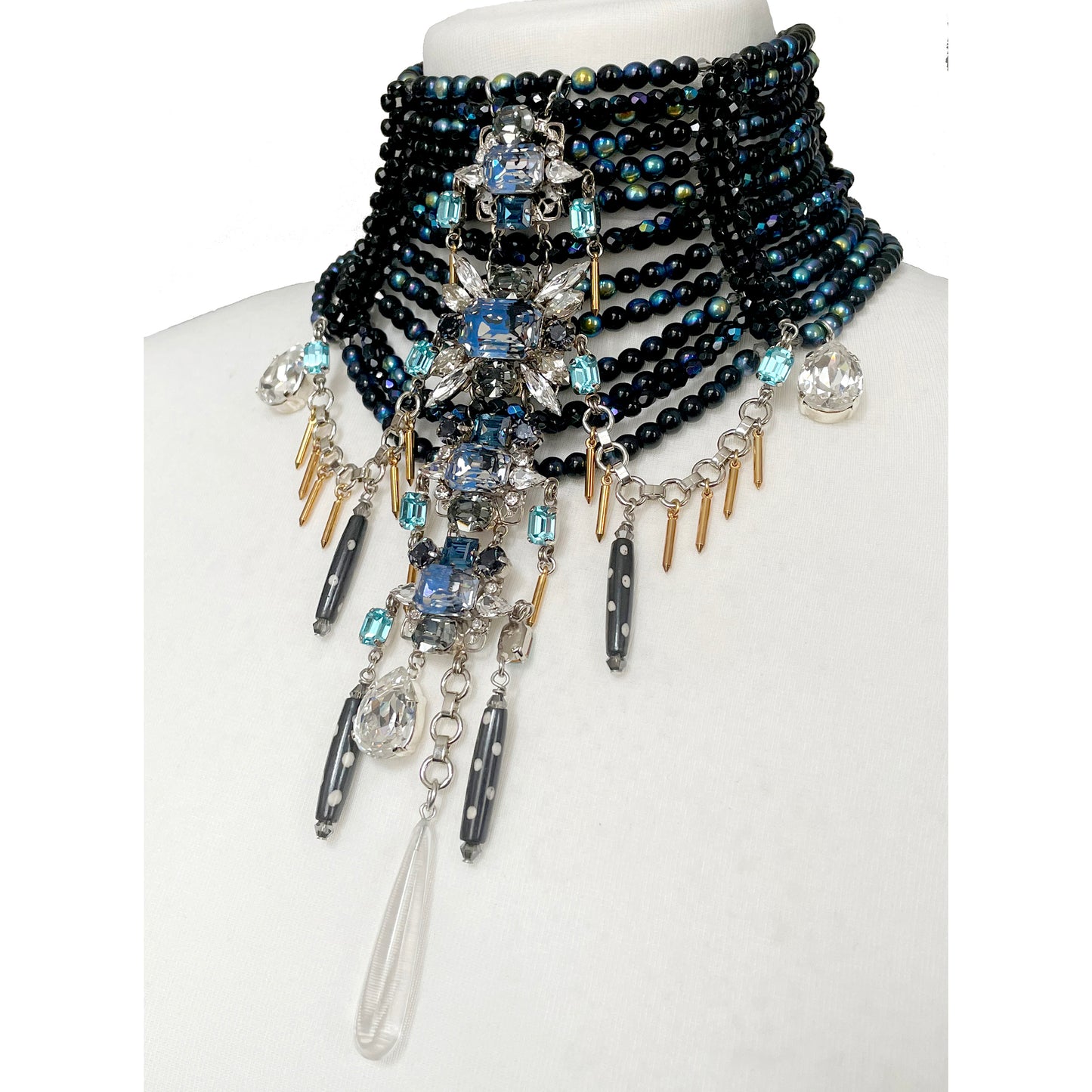 Luna Beaded choker Necklace