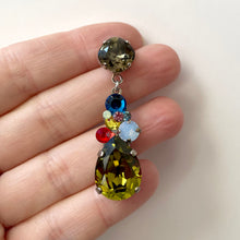 将图片加载到图库查看器，Exotica Olivine Crystal Drops - Heiter Jewellery
