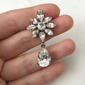 Crystal Liz Earrings - Heiter Jewellery