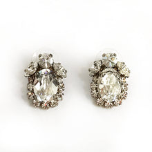 将图片加载到图库查看器，Mina Crystal Stud Earrings - Heiter Jewellery
