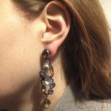 将图片加载到图库查看器，Voyager Pearl Earrings - Heiter Jewellery
