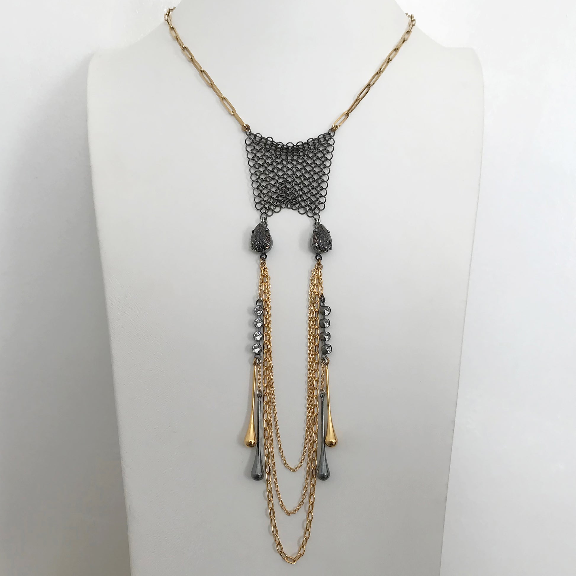 Virginia Mixed Chain Necklace - Heiter Jewellery