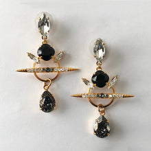 将图片加载到图库查看器，Virginia Gold Bar Earrings - Heiter Jewellery
