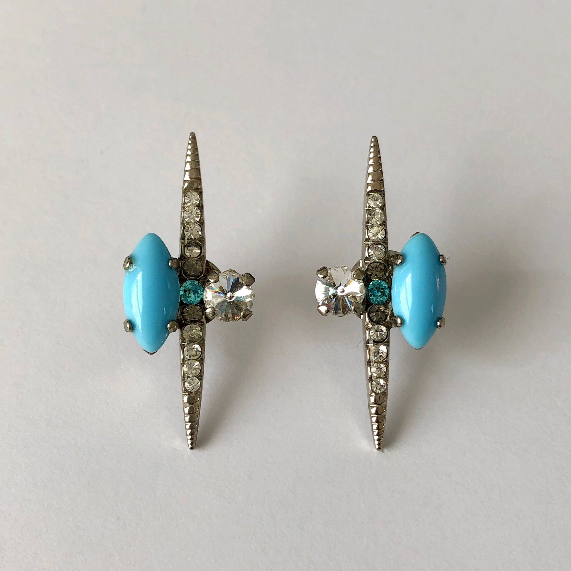 Turquoise Spike Earrings - Heiter Jewellery