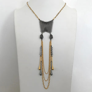 Virginia Mixed Chain Necklace - Heiter Jewellery