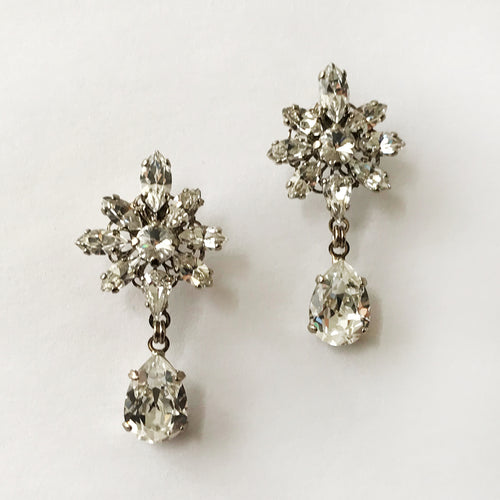 Crystal Liz Earrings - Heiter Jewellery