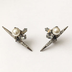Chrysler Pearl Earrings - Heiter Jewellery