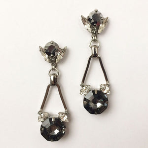 Silver Night Chrysler Earrings - Heiter Jewellery